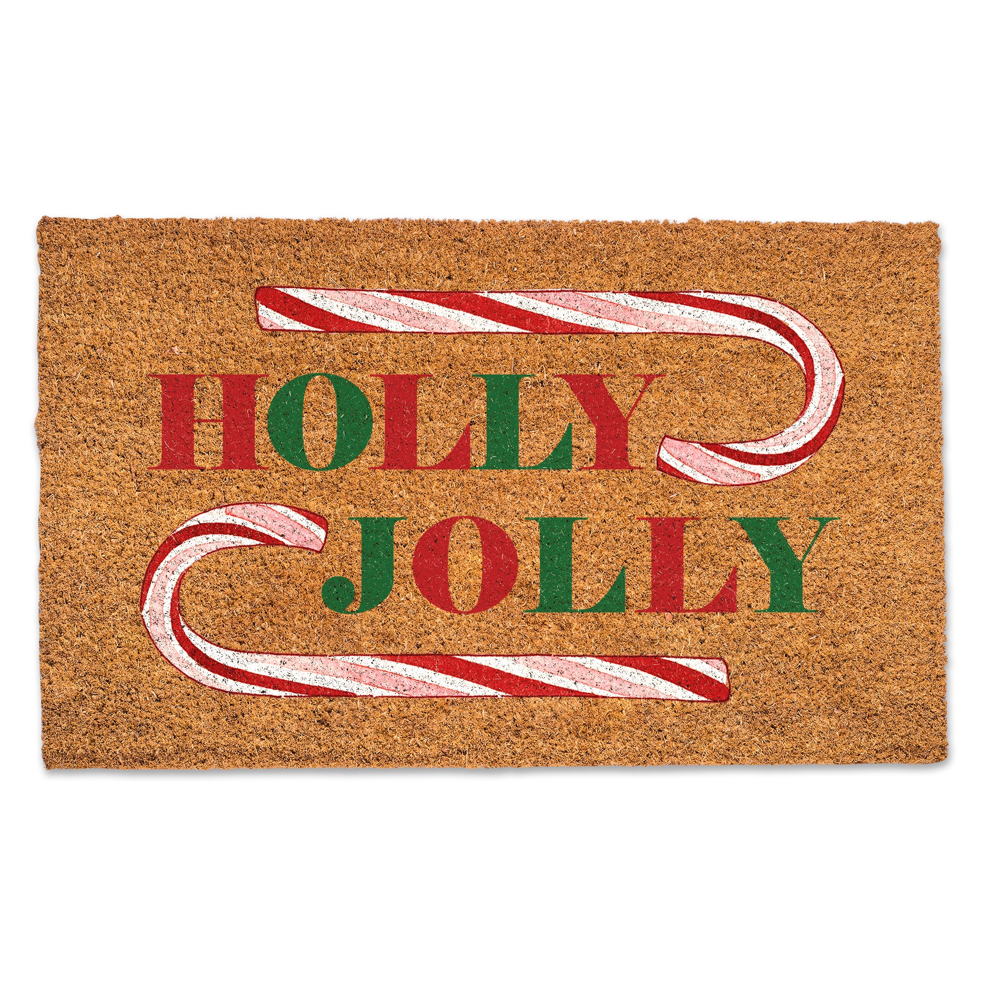 Holly Jolly Door Mat