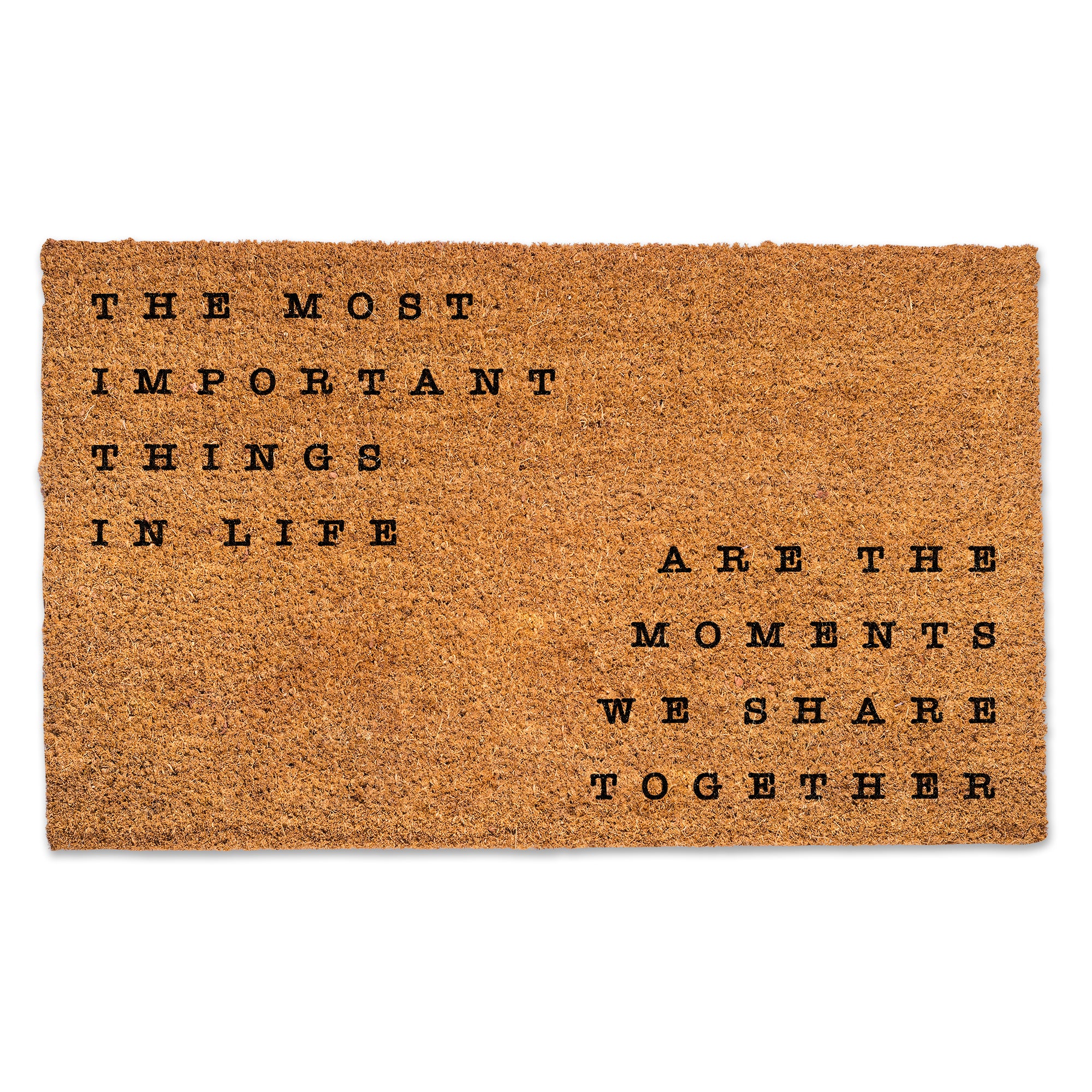 Moments We Share Door Mat