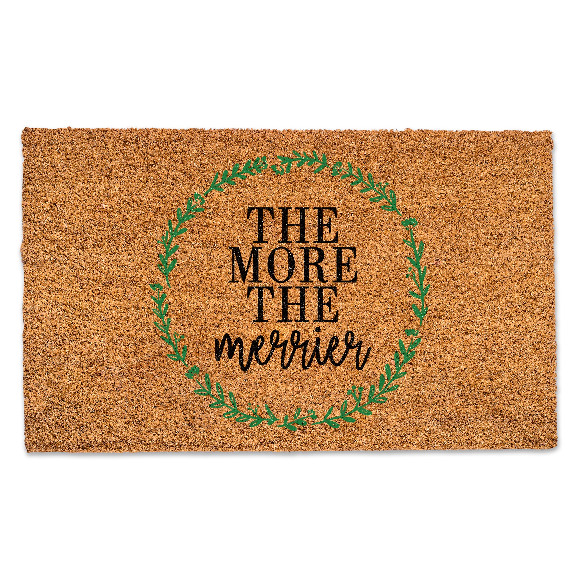 More The Merrier Door Mat