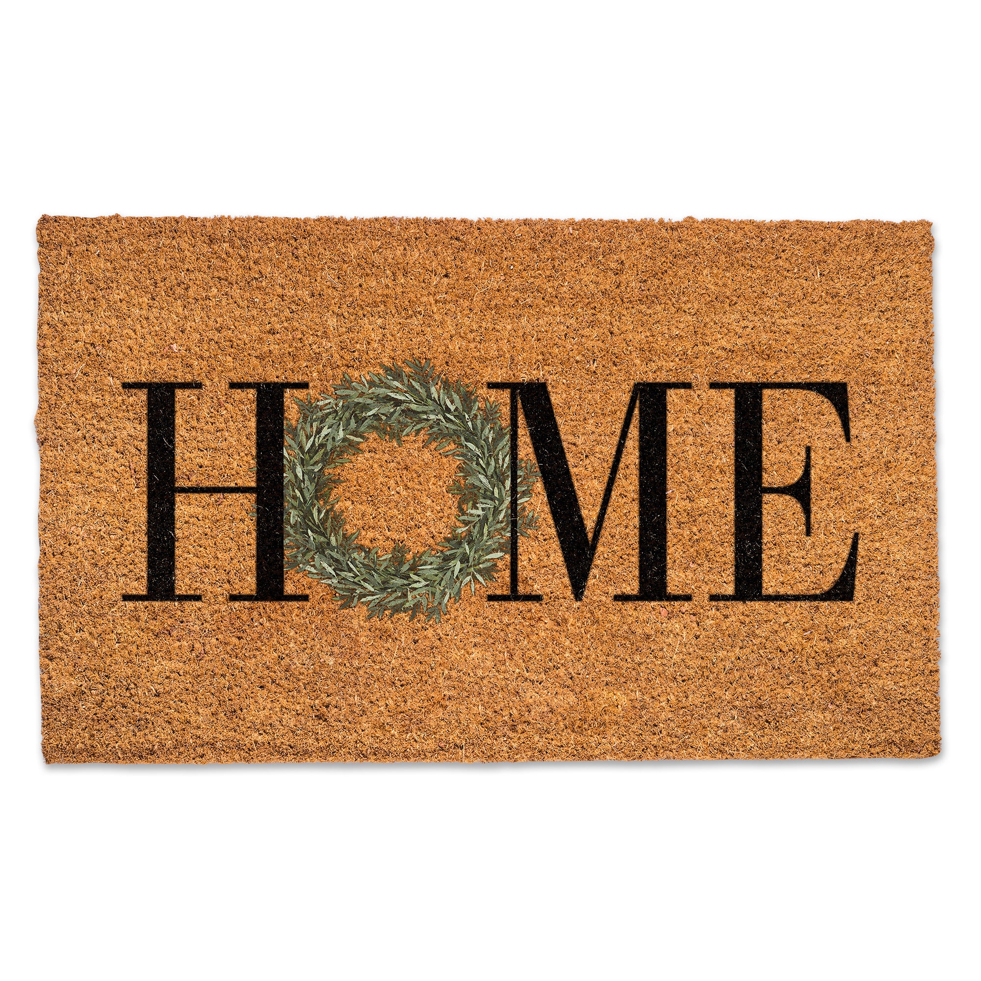 Home Wreath Door Mat