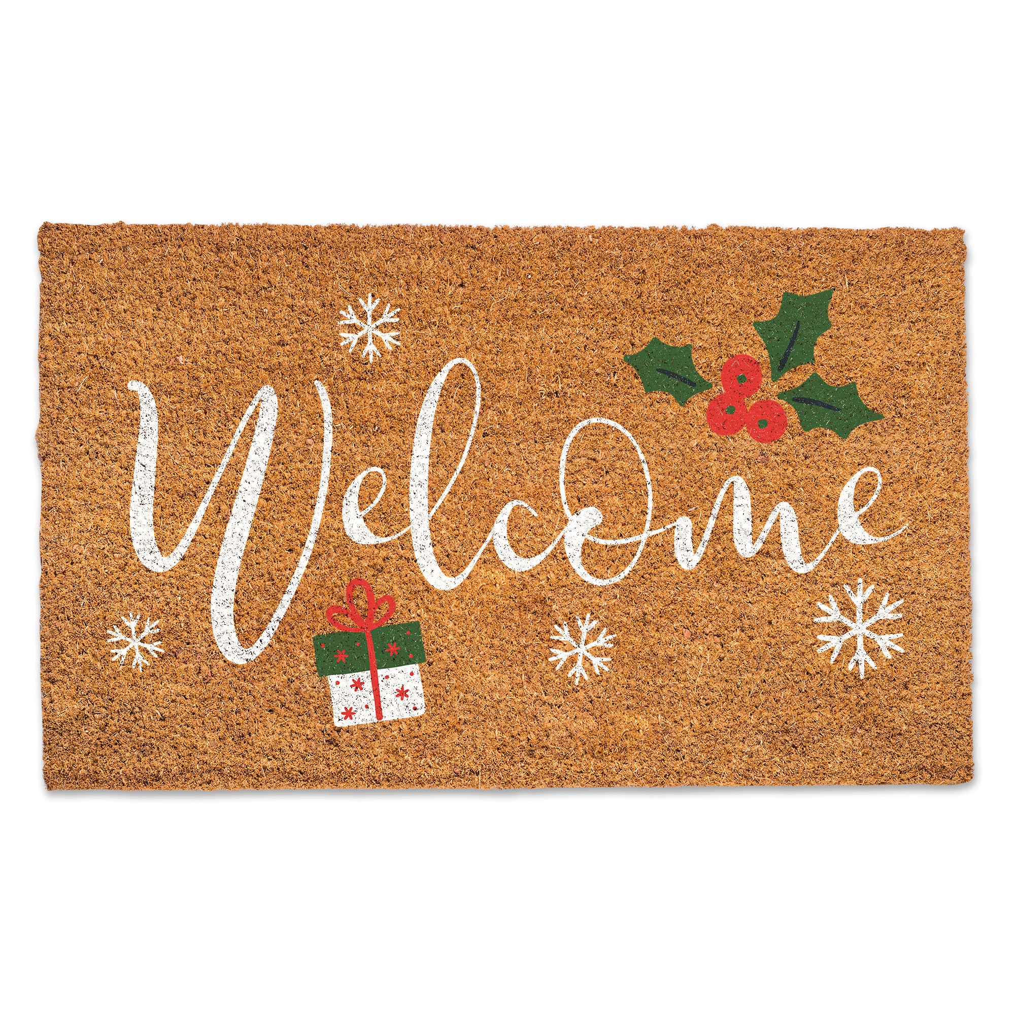 Welcome Christmas Door Mat