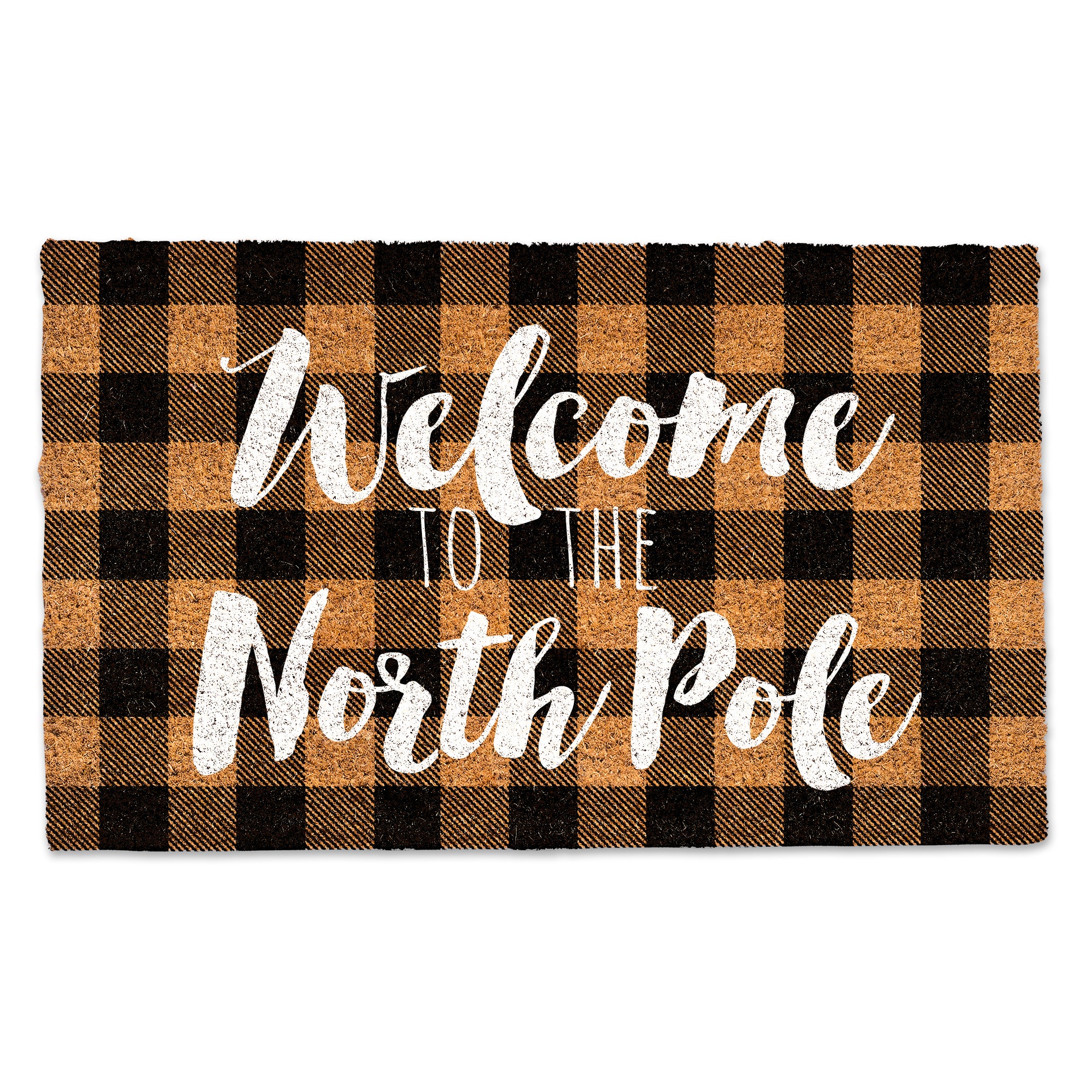 Welcome to the North Pole Door Mat